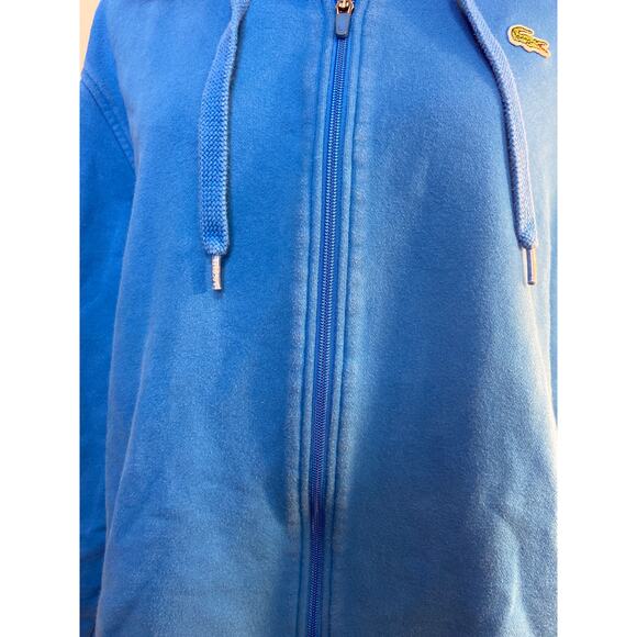 Lacoste Sport hood zip up sweatshirt - Picture 3 of 11